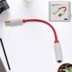 USB Type to Headphone Jack Audio Connector (1 Pc) - Image 2