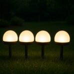 Dome Solar Garden Light Set (4 Pc) - Image 2