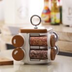 Storewell Plastic Spice Rack - Set of 8 - Image 3