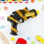 TTG LED Laser Gun Toy ?? Battery Operated Space Blaster with Flashing Lights & Sound (1 Set) - Image 5
