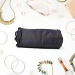 Reusable Multipurpose Washable Rope Pouch ?Pen & Pencil Stationery Case, Travel Organizer Bag for School, Office & Daily Use (1 Pc) - Image 3