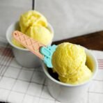 Ice Cream Spoons Set (2 pcs) ? Plastic Watermelon Scoopers with Trigger for Ice Cream, Fruit, and Cupcakes, Kitchen Tools - Image 3