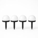 Dome Solar Garden Light Set (4 Pc)