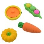 Mix Design Fancy Stylish Colorful Erasers Set | Unique & Fun Stationery Collection for School Supplies & Student Gifts