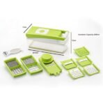 House of Sensation Snowpearl 14-in-1 Quick Dicer ? Multi-Function Kitchen Tool for Fast, Precise Food Prep - Image 3
