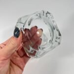 Glass Brunswick Cigar & Cigarette Ashtray ?Round Tabletop Design for Home, Office & Outdoor Decor