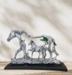 Modern Standing Horse Statue Art Sculpture Home Tabletop Decorations Artwork - Image 2