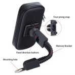 Weather-Resistant Phone Holder Case Bike Mount (1 Pc): Secure and Convenient Mount for Phones on Your Bicycle - Image 4